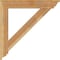 Ekena Millwork Traditional Traditional Rough Sawn Bracket, Western Red Cedar, 4"W x 30"D x 30"H BKT04X30X30TRA01RWR - alternate 2
